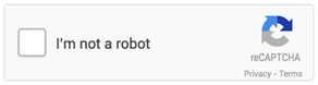 Image representing No CAPTCHA by Google. It includes a checkbox for the user to click next to the text - I'm not a robot. 